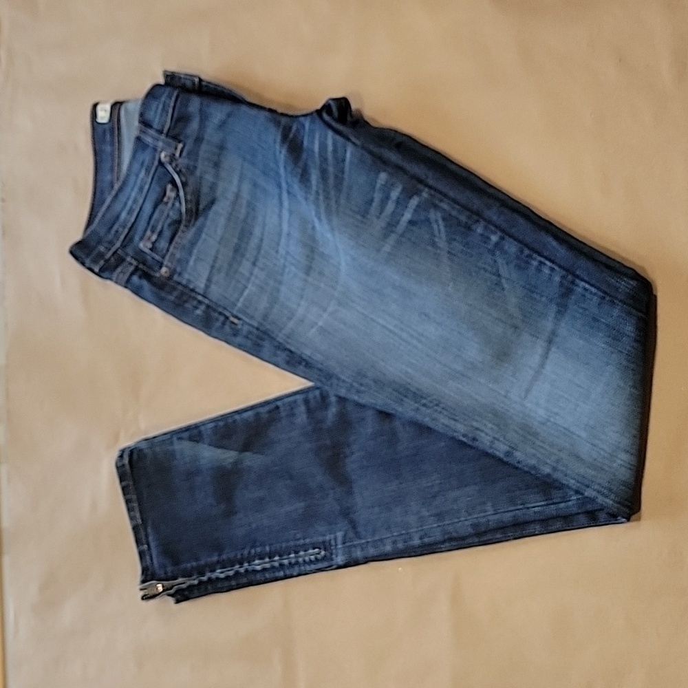 J Brand Size Unknown The Deal Skinny Leg Y2K Low Rise Zipper Ankle Jeans